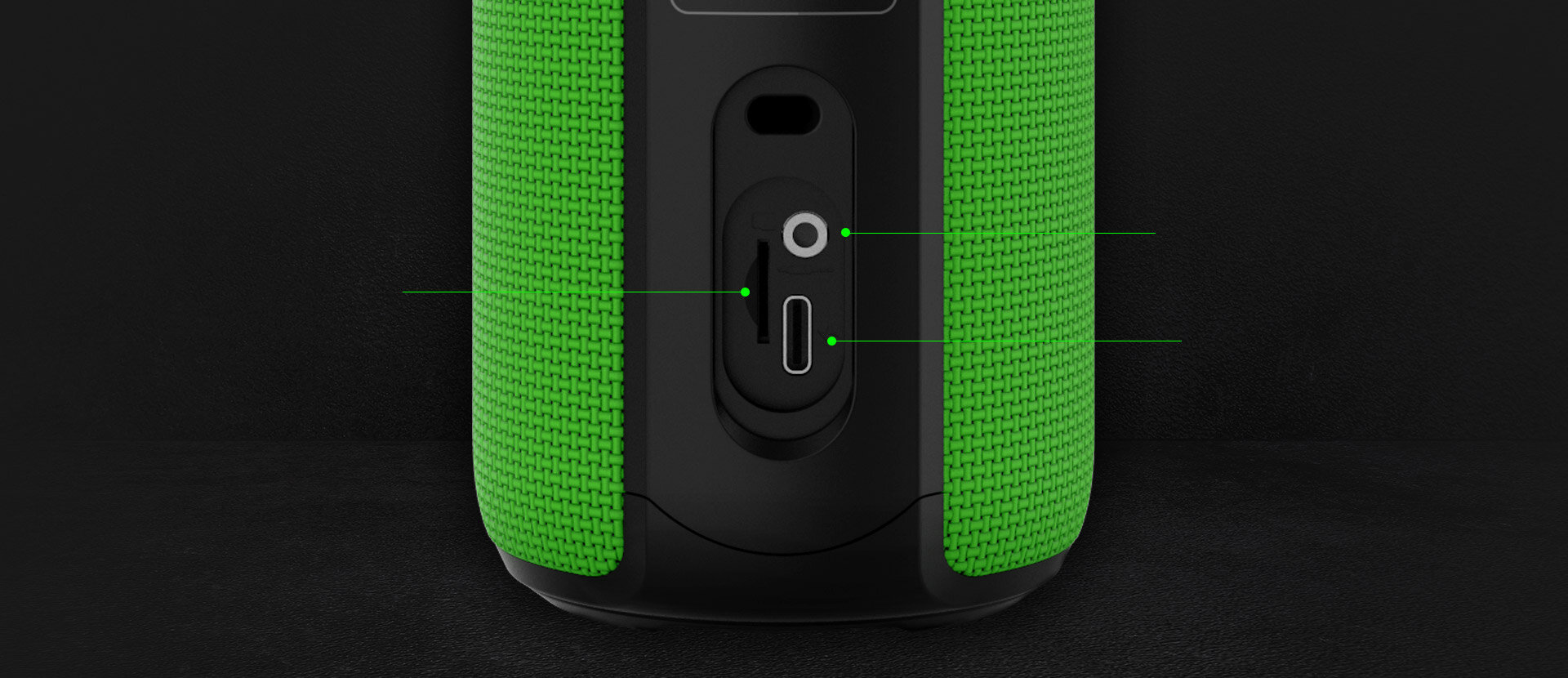 Monster Notebook Pusat Bukra Bluetooth Hoparlör