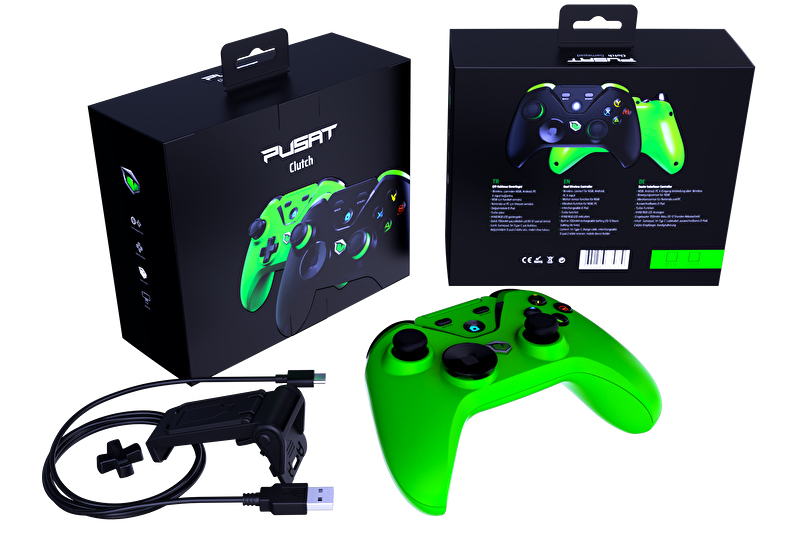 Pusat Clutch Gamepad (Yeşil)